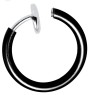 Fack nose black ring