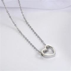 Golden Heart Shaped Necklace