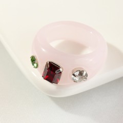 New Fashion Candy Color Ring for Women