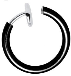 Fack nose black ring