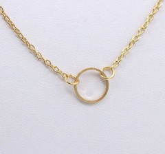 Fashion geometric alloy plating women's necklace