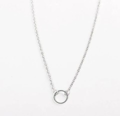 Fashion geometric plating women's necklace