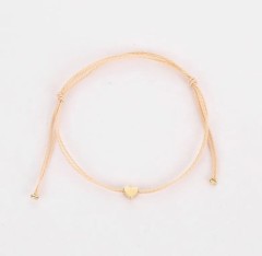 heart alloy plating no inlaid women's bracelets
