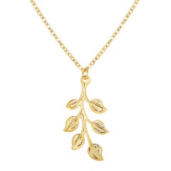 Popular Leaf Simple High-end Jewelry Women's Fashion Pendant