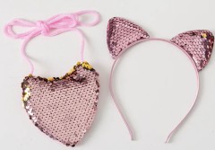 Cat Ears Children bag pink