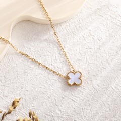 Titanium Steel Simple Style Plating Flower Jewelry Set