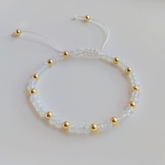 Bohemian Multicolor Artificial Crystal Beaded Bracelets
