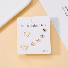 stainless steel alloy ear studs