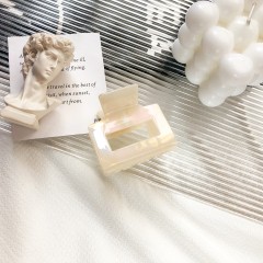 retro geometric acetic acid sheets hair clip