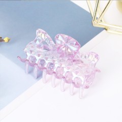 Cute Simple Style Women's Solid Color Arylic Hair Clip