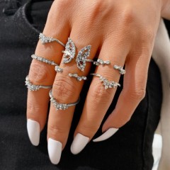 Fashion Classic Style Diamond Women'S Ring Sets