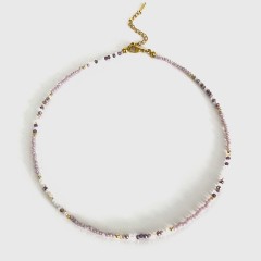 Bohemian Simple Style Beaded ChainNecklaces