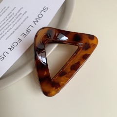 Vintage Style Women's Triangle Solid Color Hair clip