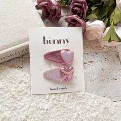 Cute Simple Style heart Kid'S Bow Knot Hair Clip