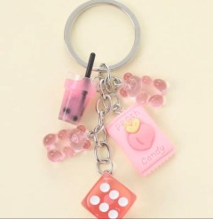 Cute resin keychain