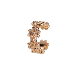 Retro Geo Coated Metal Faux Gems Earrings