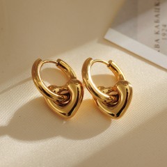 18K Gold Plated Hoop Earrings