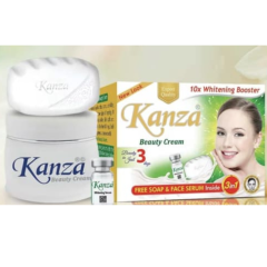 Kanza10 x whitening booster with free soap and serum inside