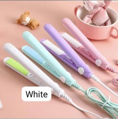 Mini Hair-Straightener Flat Iron White