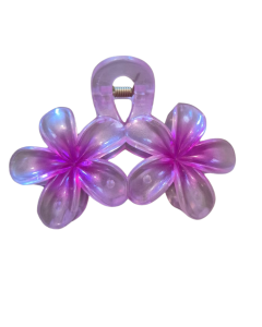 Cute flower hair claw