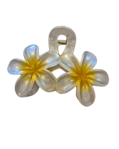 Cute flower hair claw