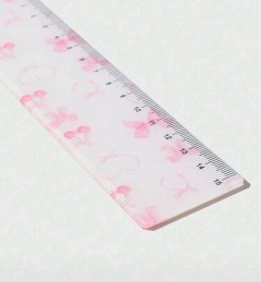 Student Cartoon Printed Ruler With Measurement Scale