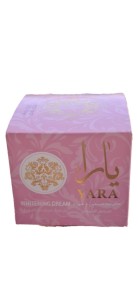 كريم مبيض و مورد للمناطق الحساسة yara whitening cream for sensitive areas for all skin types