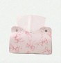 Kawaii Butterfly Printed Tissue Box Holder With Bow Design