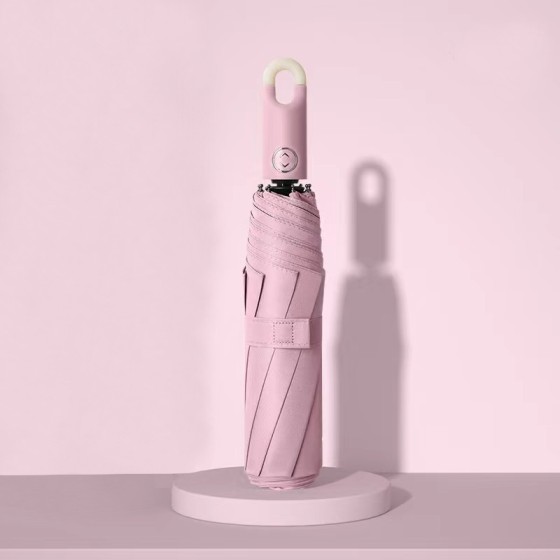 New light pink automatic umbrella