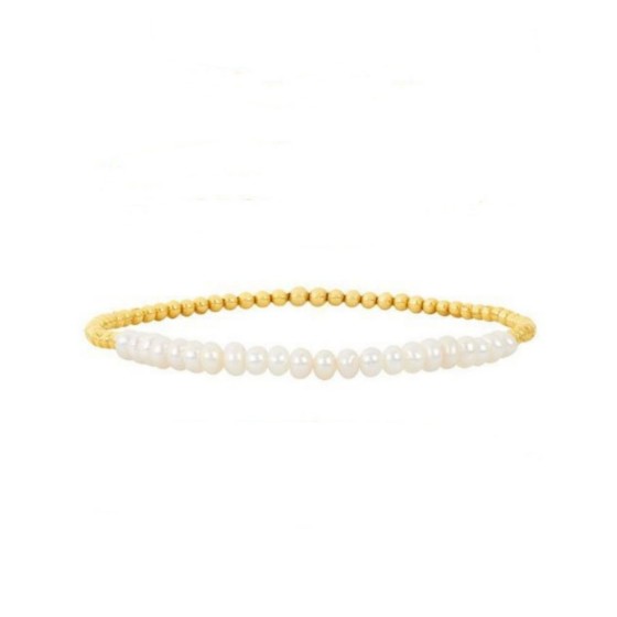 Pearl Copper IG Handmade Bohemian Beaded Geometric Bracelets