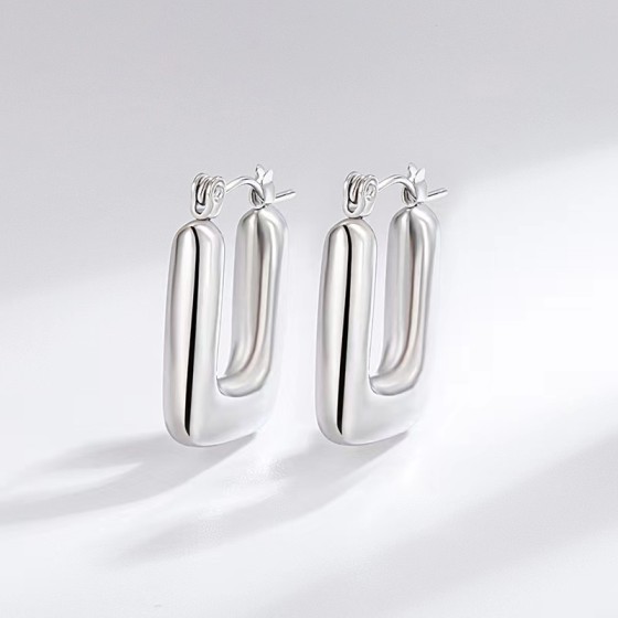 Plating Gold Earrings