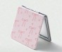 Kawaii Print Heart Mirror, Portable