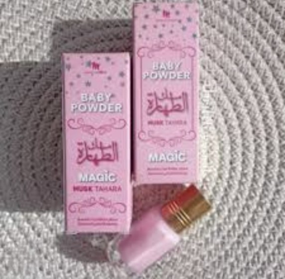 Baby powder magic musk tahara مسك الطهارة