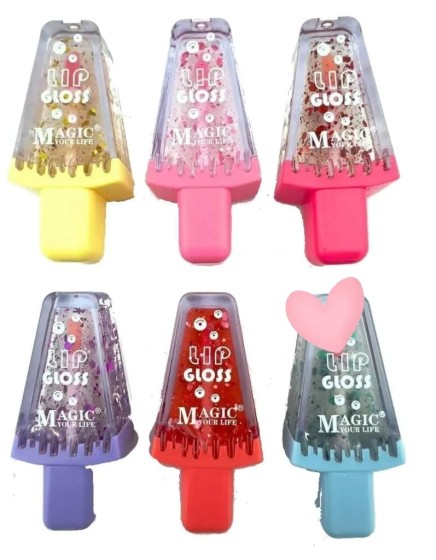 Magic lip gloss