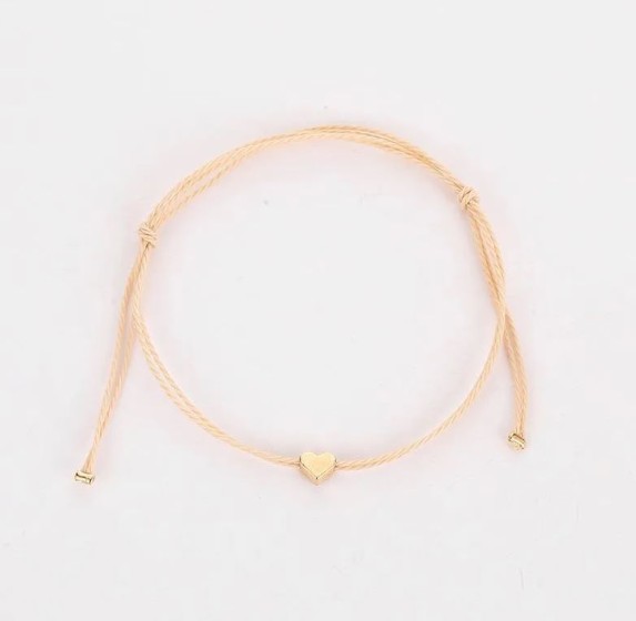 heart alloy plating no inlaid women's bracelets