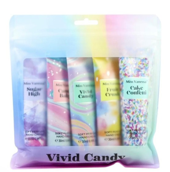 Vivid Candy Hand cream 5pcs