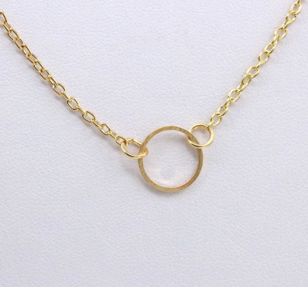 Fashion geometric alloy plating women's necklace