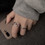 Retro fashion letter open ring