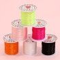 Crystal line elastic bracelet rope 6 rolls set