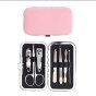 fashion geometric stainless steel nail scissors 1 set