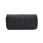 women's solid color zipper Wallet
