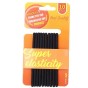 Simple style solid color nylon hair tie 10 pieces