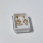 304 Stainless Steel Titanium Steel 18K Gold Plated Cartilage earrings