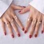 Vintage Style Simple Women Rings