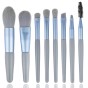 Simple style b fiber aluminum tube makeup tool sets 1 set