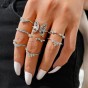 Fashion Classic Style Diamond Women'S Ring Sets