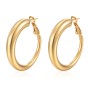 1 Pair Fashion Solid Color Plating Earrings