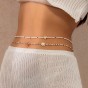 Jewelry Plastic Beaded Waist Chain