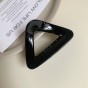 Triangle Solid Color Hair Clip