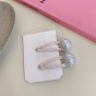 Cute Women Star Flower Butterfly Cloth Resin Hair Clip